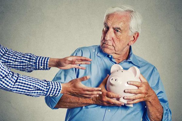 Retired man cautious of get rich quick scheme